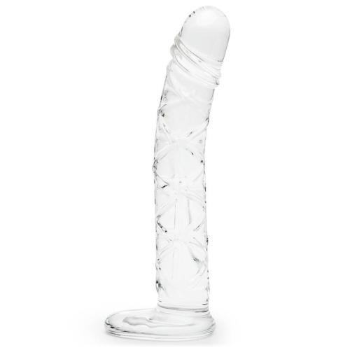 Icicles No 60 Beginner's Slimline Realistic Glass Dildo 6.5 Inch