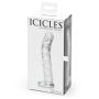 Icicles No 60 Beginner's Slimline Realistic Glass Dildo 6.5 Inch
