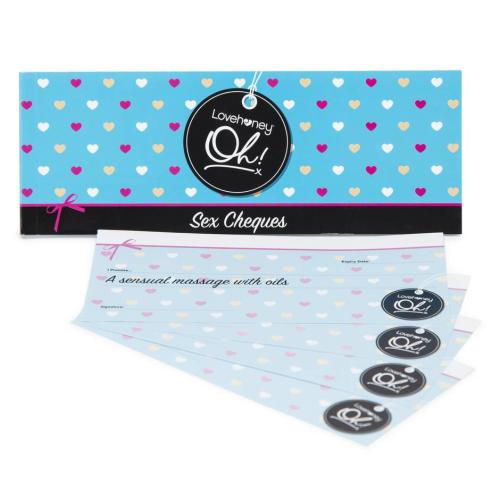 Worldgirl Oh! XOXO Sex Cheques (26 Pack)