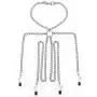 Metal Chain Harness with Nipple and Labia Clamps Metal Chain Harness with Nipple and Labia Clamps
