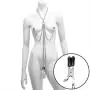 Metal Chain Harness with Nipple and Labia Clamps Metal Chain Harness with Nipple and Labia Clamps