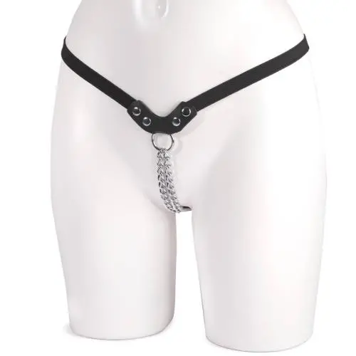 Female Chain G-String with Elasticated Straps Female Chain G-String with Elasticated Straps