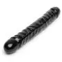 Doc Johnson Classic Black Double-Ended Dildo 12 Inch