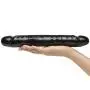 Doc Johnson Classic Black Double-Ended Dildo 12 Inch
