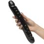 Doc Johnson Classic Black Double-Ended Dildo 12 Inch