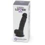 Lifelike Lover Luxe Realistic Black Silicone Dildo 6 Inch