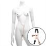 Entice Triple Nipple and Clit Clamps with Chain