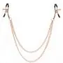 Entice Tiered Intimate Rose Gold Nipple Clamps