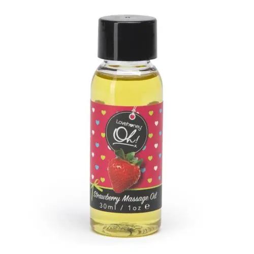 Worldgirl Oh! Strawberry Lickable Massage Oil 30ml Worldgirl Oh! Strawberry Lickable Massage Oil 30ml