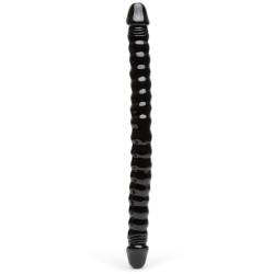 Basix Ribbed Double-Ended Dildo 18.5 Inch