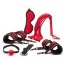 Bondage Boutique Red Hot Passion Bedroom Bondage Kit (6 Piece)