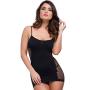 Worldgirl Hourglass Black Mini Dress