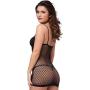 Worldgirl Hourglass Black Mini Dress