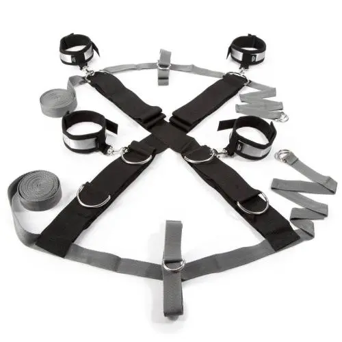 Worldgirl Keep Still Over the Bed Cross Restraint