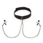 Worldgirl Collar with Nipple Clamps
