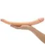 Hoodlum Tapered Double Penetration Realistic Double-Ended Dildo 14 Inch
