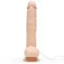 Rowdy Extra Quiet Realistic Suction Cup Dildo Vibrator 8.5 Inch