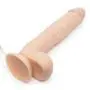 Rowdy Extra Quiet Realistic Suction Cup Dildo Vibrator 8.5 Inch