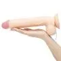 Rowdy Extra Quiet Realistic Suction Cup Dildo Vibrator 8.5 Inch