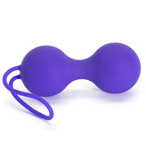 Worldgirl Main Squeeze Heavy Double Kegel Balls 90g Worldgirl Main Squeeze Heavy Double Kegel Balls 90g