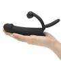 Worldgirl Double Fun Black Vibrating Double Penetration Strap-On