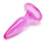 Jelly Rancher Pleasure Beginner's Butt Plug with Suction Cup 3 Inch
