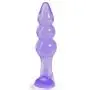 Jelly Rancher Rippled Pleasure Butt Plug with T-Bar 4 Inch