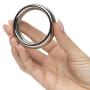 DOMINIX Deluxe 1.75 Inch Stainless Steel Doughnut Cock Ring