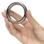DOMINIX Deluxe 1.75 Inch Stainless Steel Doughnut Cock Ring DOMINIX Deluxe 1.75 Inch Stainless Steel Doughnut Cock Ring