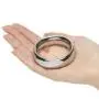 DOMINIX Deluxe 1.9 Inch Stainless Steel Doughnut Cock Ring DOMINIX Deluxe 1.9 Inch Stainless Steel Doughnut Cock Ring