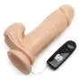 Extra Thick Realistic Suction Cup Dildo Vibrator 7.5 Inch