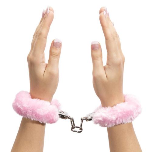 Bondage Boutique Pink Furry Handcuffs Bondage Boutique Pink Furry Handcuffs