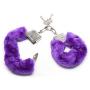 Worldgirl Purple Furry Handcuffs