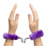 Worldgirl Purple Furry Handcuffs