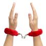 Worldgirl Red Furry Handcuffs Worldgirl Red Furry Handcuffs