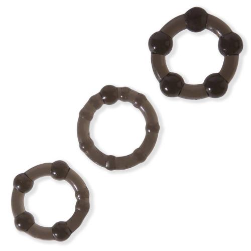 Worldgirl Triple Cock Ring Set (3 Pack)