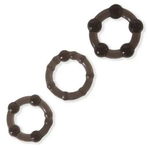 Worldgirl Triple Cock Ring Set (3 Pack)