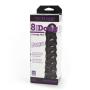 Doc Johnson Code Black Vac-U-Lock Raging Hard-On Dildo 8 Inch