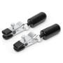 DOMINIX Deluxe Weighted Nipple Clamps