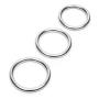 Sextreme Metal Cock Ring with Ball Divider