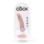 King Cock Ultra Realistic Curved Suction Cup Dildo 7.5 Inch