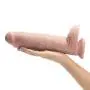 King Cock Ultra Realistic Extra Girthy Suction Cup Dildo with Balls 9.5 Inch