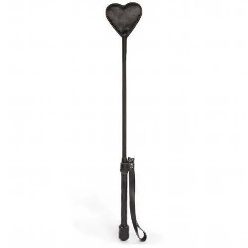 Worldgirl Black Heart Riding Crop Worldgirl Black Heart Riding Crop