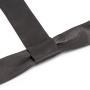 Worldgirl Silky Black Bondage Restraints (4 Pack)