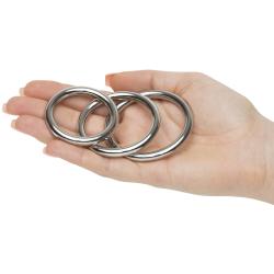 Sportsheets Metal O-Ring Set (3 Pack)