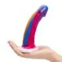 Vixen Mustang VixSkin Bright Realistic Suction Cup Dildo 7 Inch