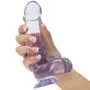 Ice Gem Realistic Suction Cup Dildo with Balls 6 Inch Ice Gem Realistic Suction Cup Dildo with Balls 6 Inch
