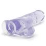 Ice Gem Realistic Suction Cup Dildo with Balls 7 Inch