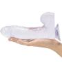 Ice Gem Realistic Suction Cup Dildo with Balls 7 Inch