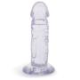 Ice Gem Realistic Suction Cup Dildo 6 Inch